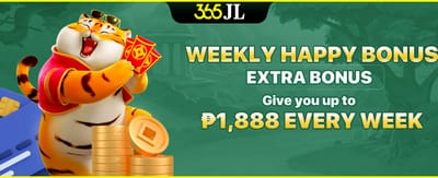 Weekly Reload Bonus 50% Up to ₱5,000 promotional image